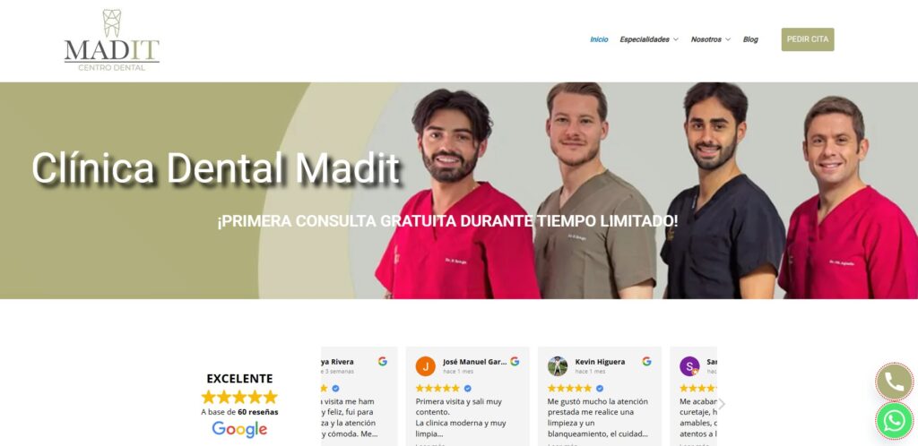 Clínica dental madit
