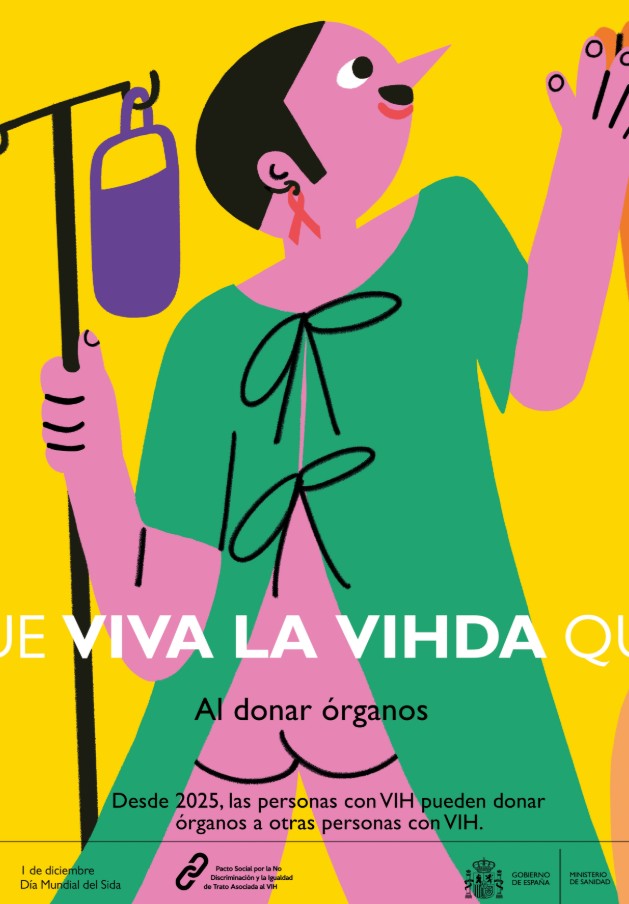 Cartel de campaña VIVA LA VIHDA 2025