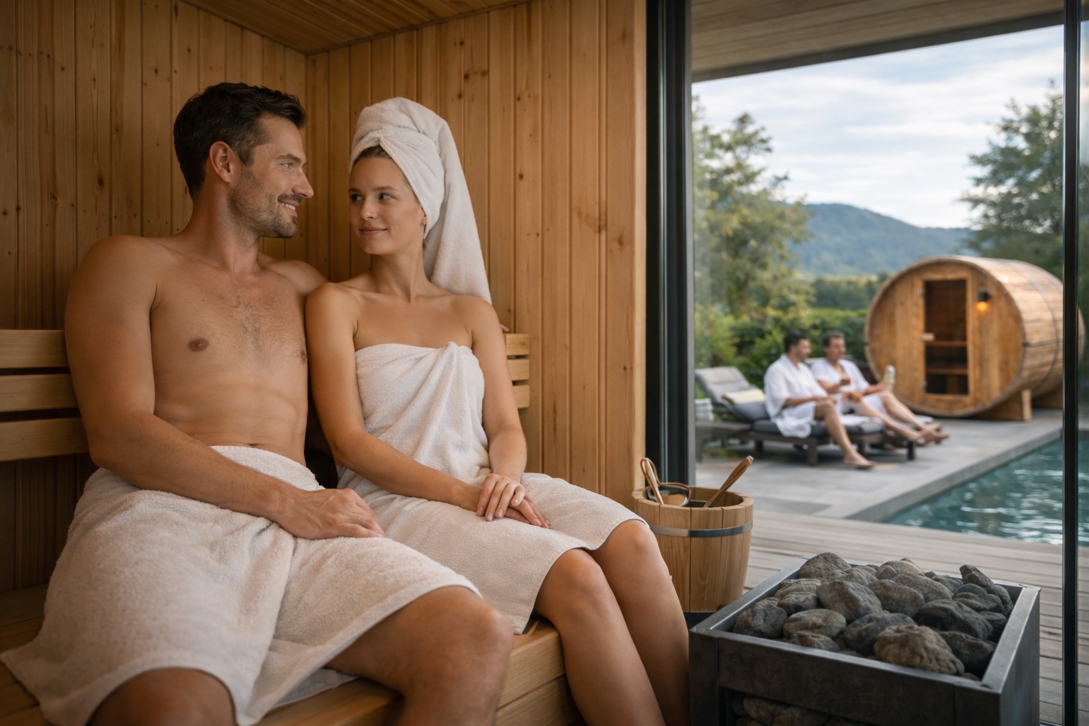Papel clave de los fabricantes de saunas en esta tendencia